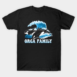 orca family vintage T-Shirt